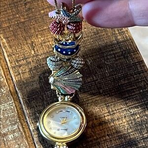 Vintage Jenni B Ocean Theme Slider Women's Watch